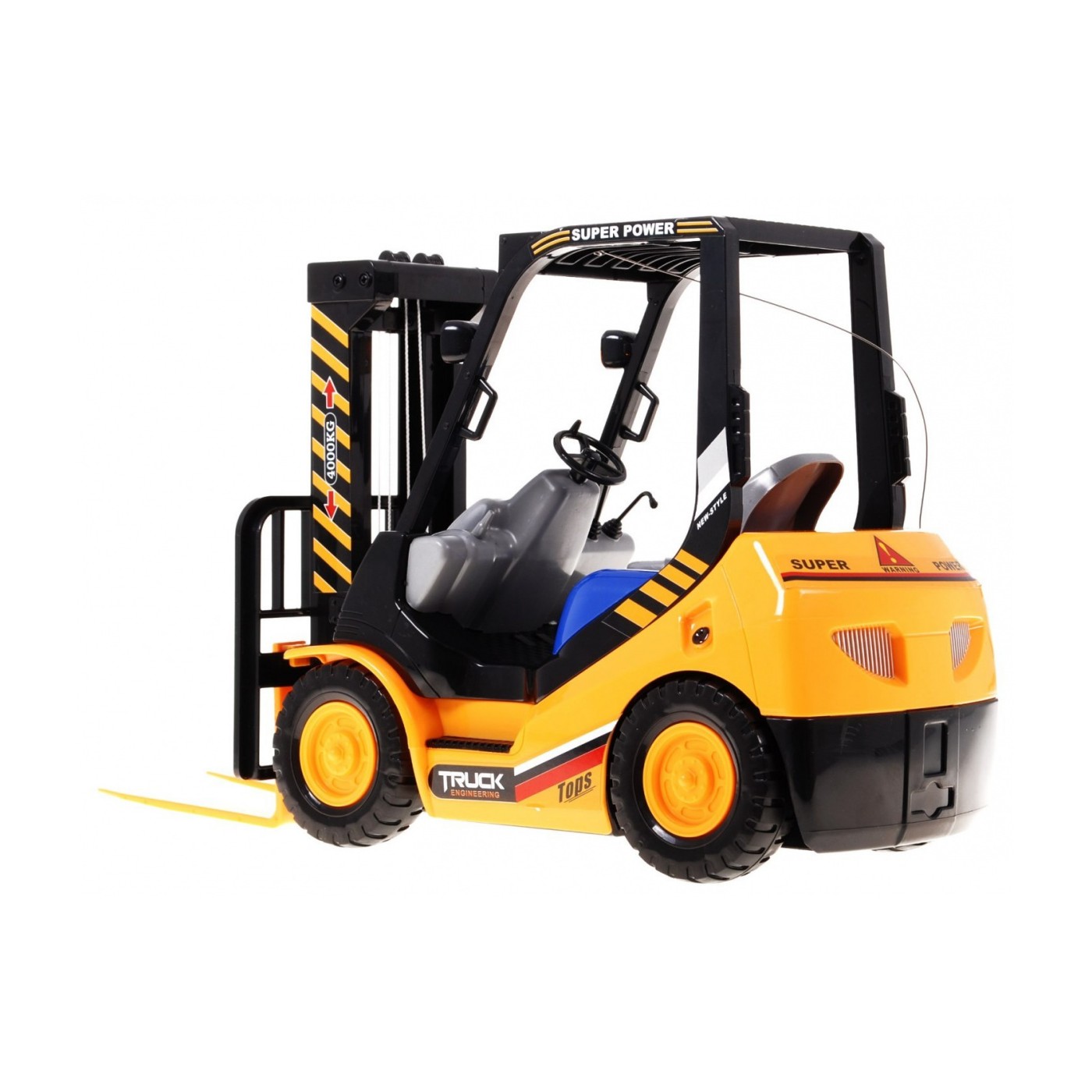 Diaľkovo ovládaný Vysokozdvižný vozík pre deti 3+ Pohyblivé vidly + Príslušenstvo