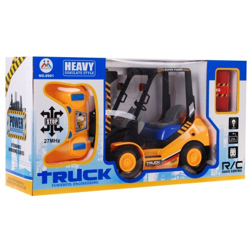 Diaľkovo ovládaný Vysokozdvižný vozík pre deti 3+ Pohyblivé vidly + Príslušenstvo