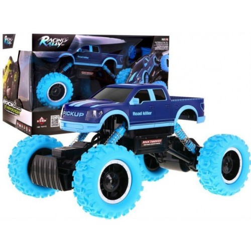 Autíčko Crawler Rock Through R C 2,4 Ghz Modré