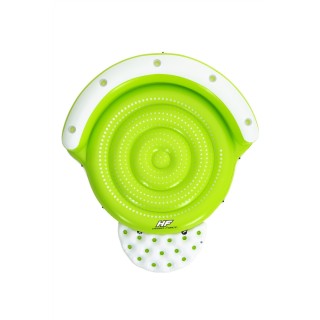 Plavecký ostrov Kick Back pre 5 osôb BESTWAY 275x255x65cm + Pódium + 5 Držiakov na nápoje nafukovačka