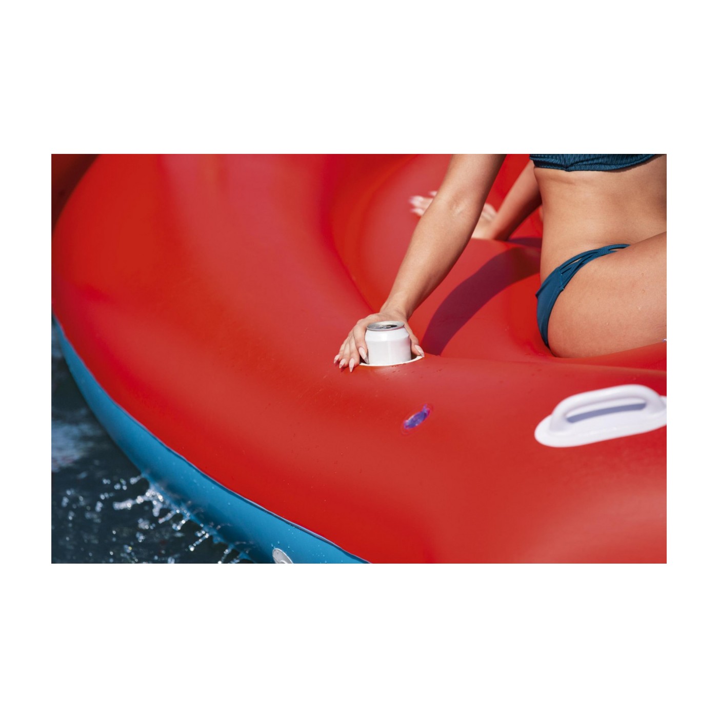 Plavecký ostrov Papagáj Gigant 5 m x 3,27 m BESTWAY nafukovačka