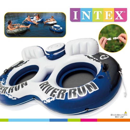 Ostrov, Matrac RIVER RUN 2, 243 x 157 cm INTEX