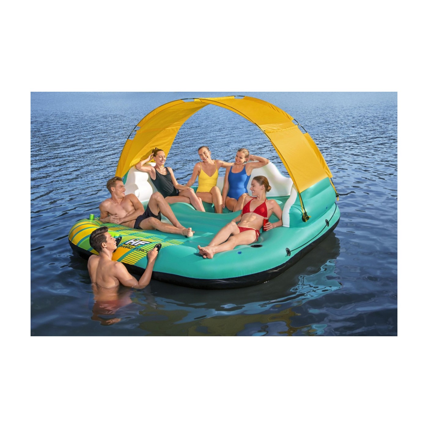 Ostrov, Sunny Lounge Island BESTWAY nafukovačka