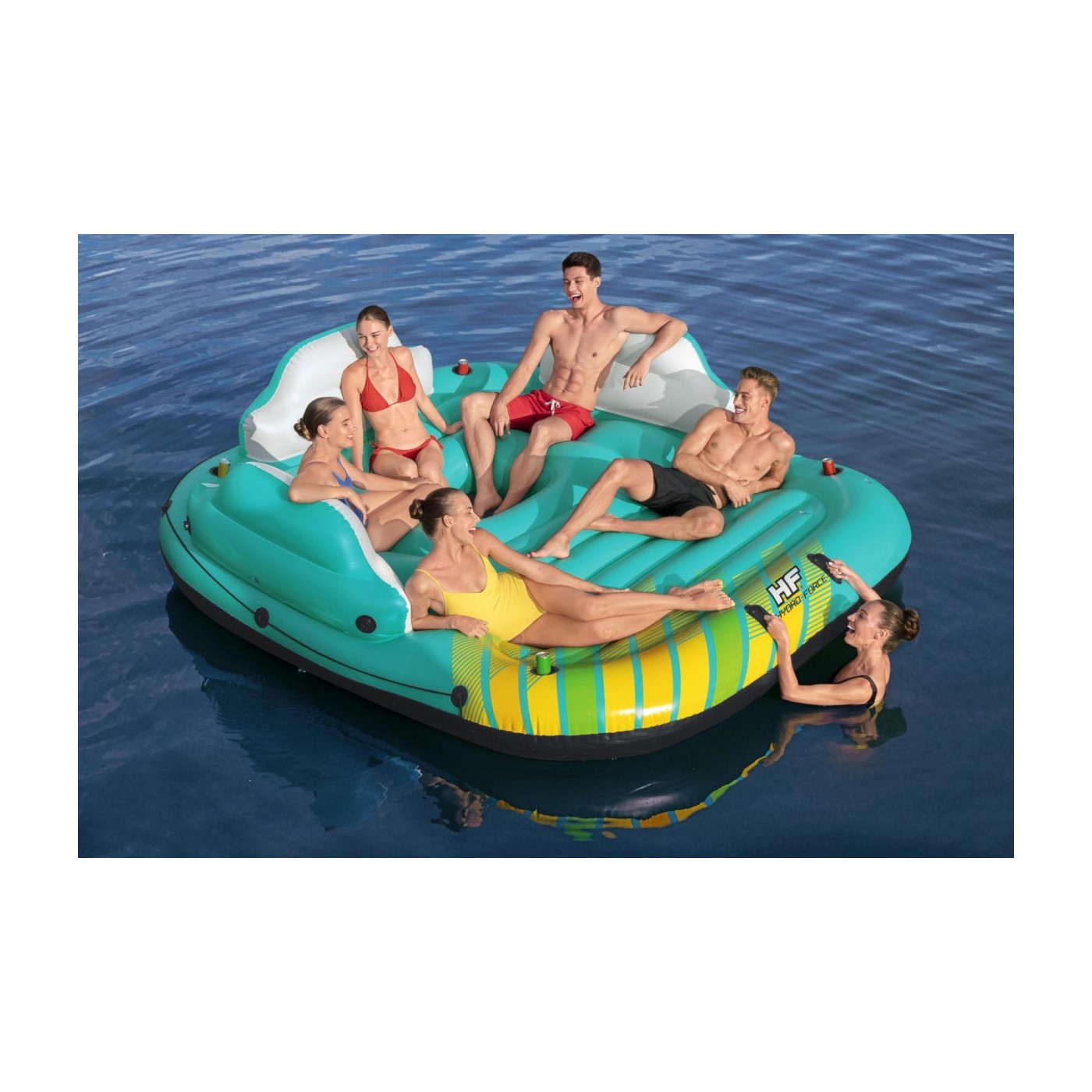 Ostrov, Sunny Lounge Island BESTWAY nafukovačka