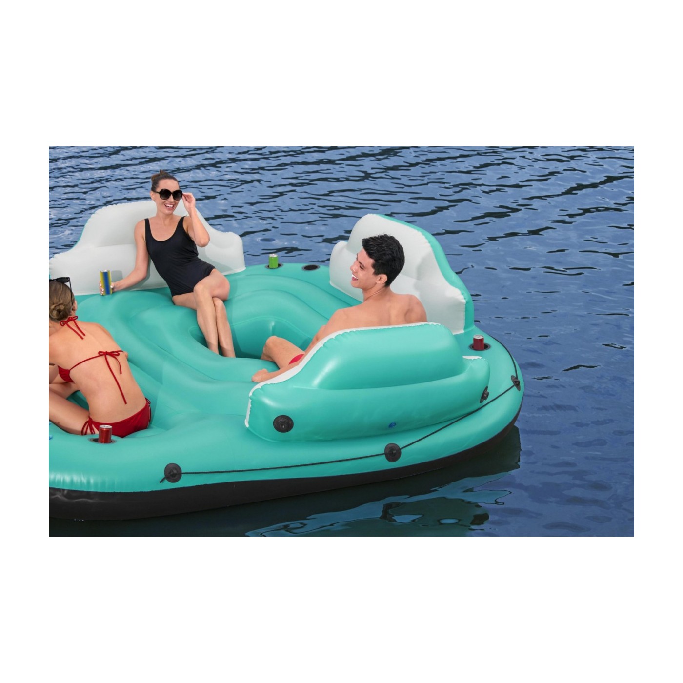 Ostrov, Sunny Lounge Island BESTWAY nafukovačka