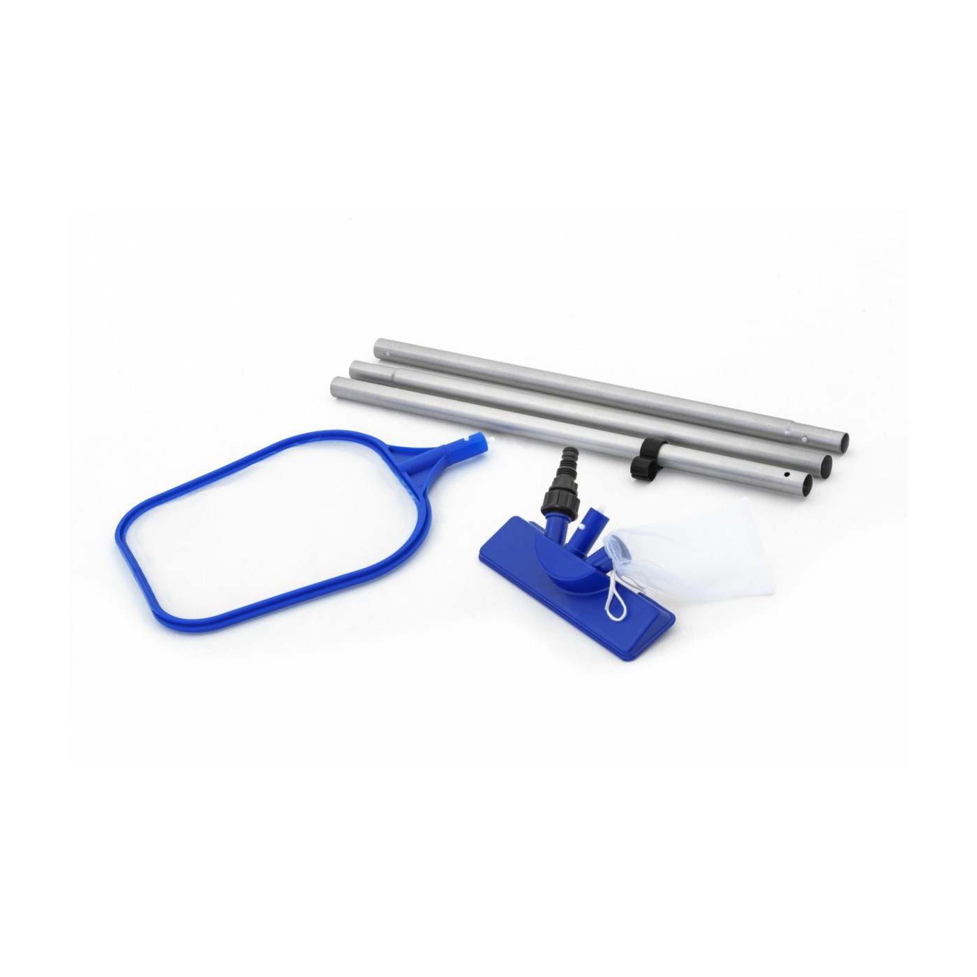 Súprava 3v1 na upratovanie bazénov BESTWAY + Vysávač + Sitko + Tyč