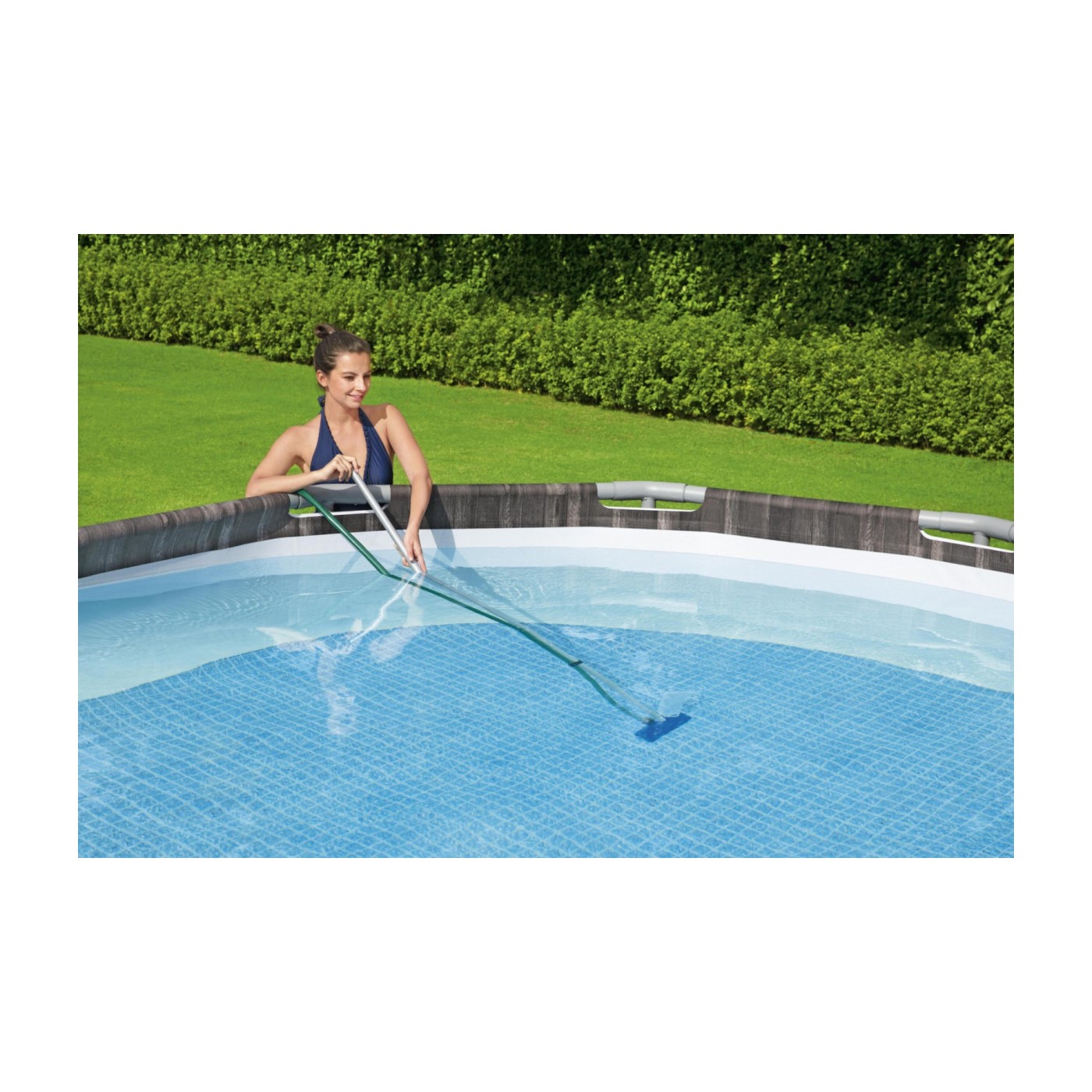 Súprava 3v1 na upratovanie bazénov BESTWAY + Vysávač + Sitko + Tyč