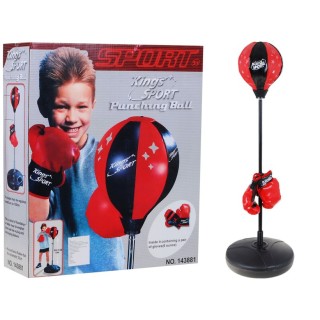 Boxovaca súprava pre deti 5+ Športová hračka + vrece + Rukavice