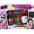 Súprava na robienie úpravu nechtov pre dievčatá 6+ Sušička + fixky na maľovanie + príslušenstvo