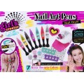 Súprava na robienie úpravu nechtov pre dievčatá 6+ Sušička + fixky na maľovanie + príslušenstvo