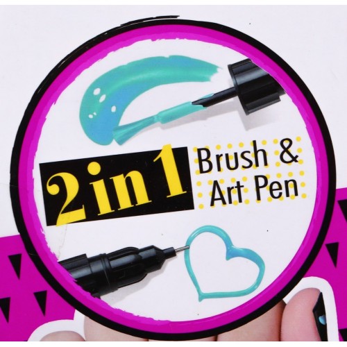 Súprava na robienie úpravu nechtov pre dievčatá 6+ Sušička + fixky na maľovanie + príslušenstvo