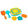 Súprava Príslušenstva do Piesku pre deti 12m+ Vedierko + Formy + Lopatky
