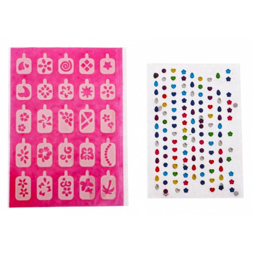 Súprava na úpravu nechtov pre dievčatá 5+ Sušička na nechty Stroj na trblietky Laky 15 ks.