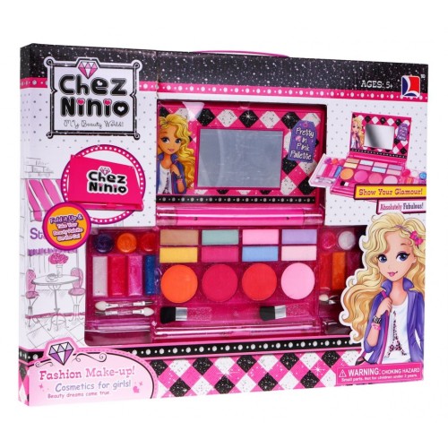 Súprava na maľovanie Ružová paletka pre deti 5+ Farebné kozmetiky na make-up + príslušenstvo