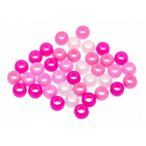 Súprava korálikov do vlasov a náramkov pre deti 5+ Strojčeky na navliekanie zapletanie + príslušenstvo