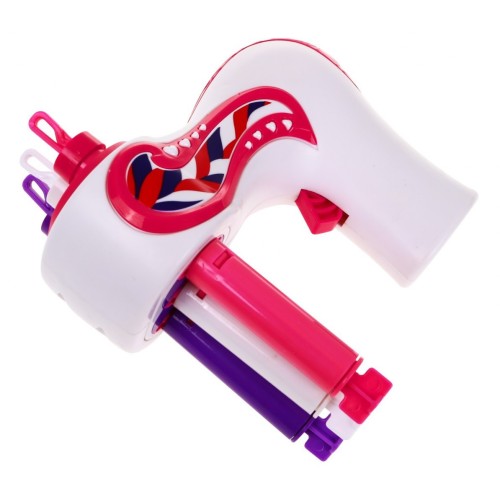 Súprava na zapletanie copíkov pre deti 6+ pletací strojček + Príslušenstvo