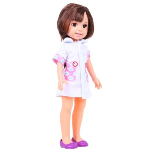 Veľká Bábika zdravotná sestra pre deti 3+ Lekárske príslušenstvo + Stetoskop + Teplomer + Injekcia