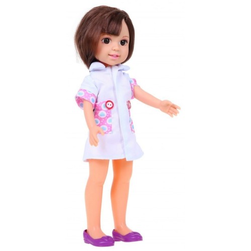 Veľká Bábika zdravotná sestra pre deti 3+ Lekárske príslušenstvo + Stetoskop + Teplomer + Injekcia