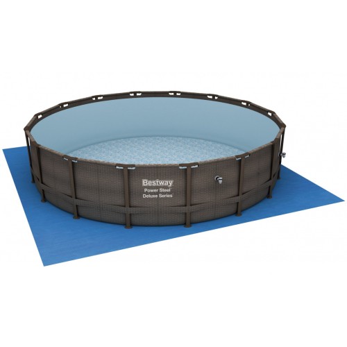 Bazén rámový 16FT 488x122 cm Power Steel Deluxe Rattan S