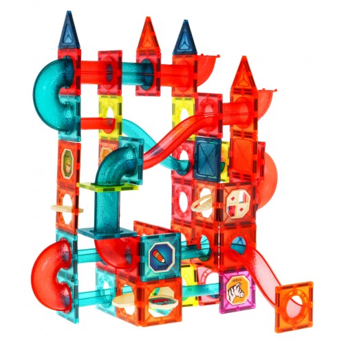 Sada Magnetických Kociek 145ks + Krabica