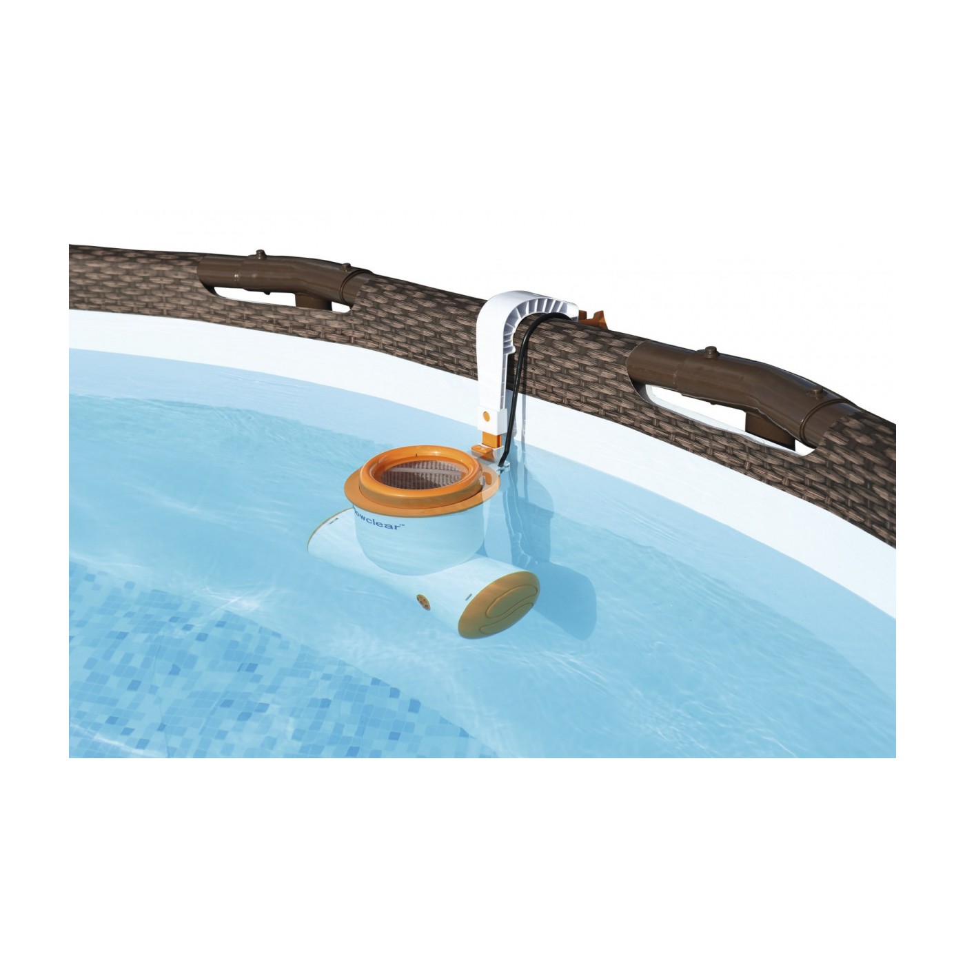 Bazén rámový 16FT 488x122 cm Power Steel Deluxe Rattan S