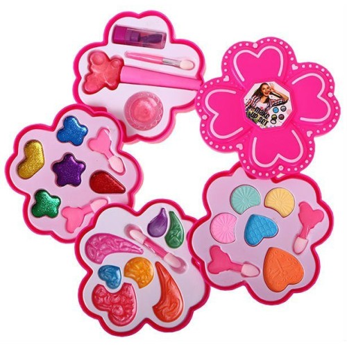 Sada kozmetiky na líčenie pre dievčatá 3+ Ružový kufor