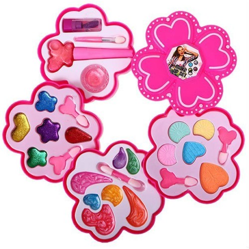 Sada kozmetiky na líčenie pre dievčatá 3+ Ružový kufor