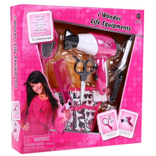 Interaktívna sada na staljovanie vlasov pre deti 3+ Malá kaderníčka Fén + príslušenstvo