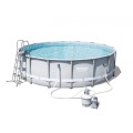 Bazén rámový 16FT 488x122 cm POWERSteel BESTWAY