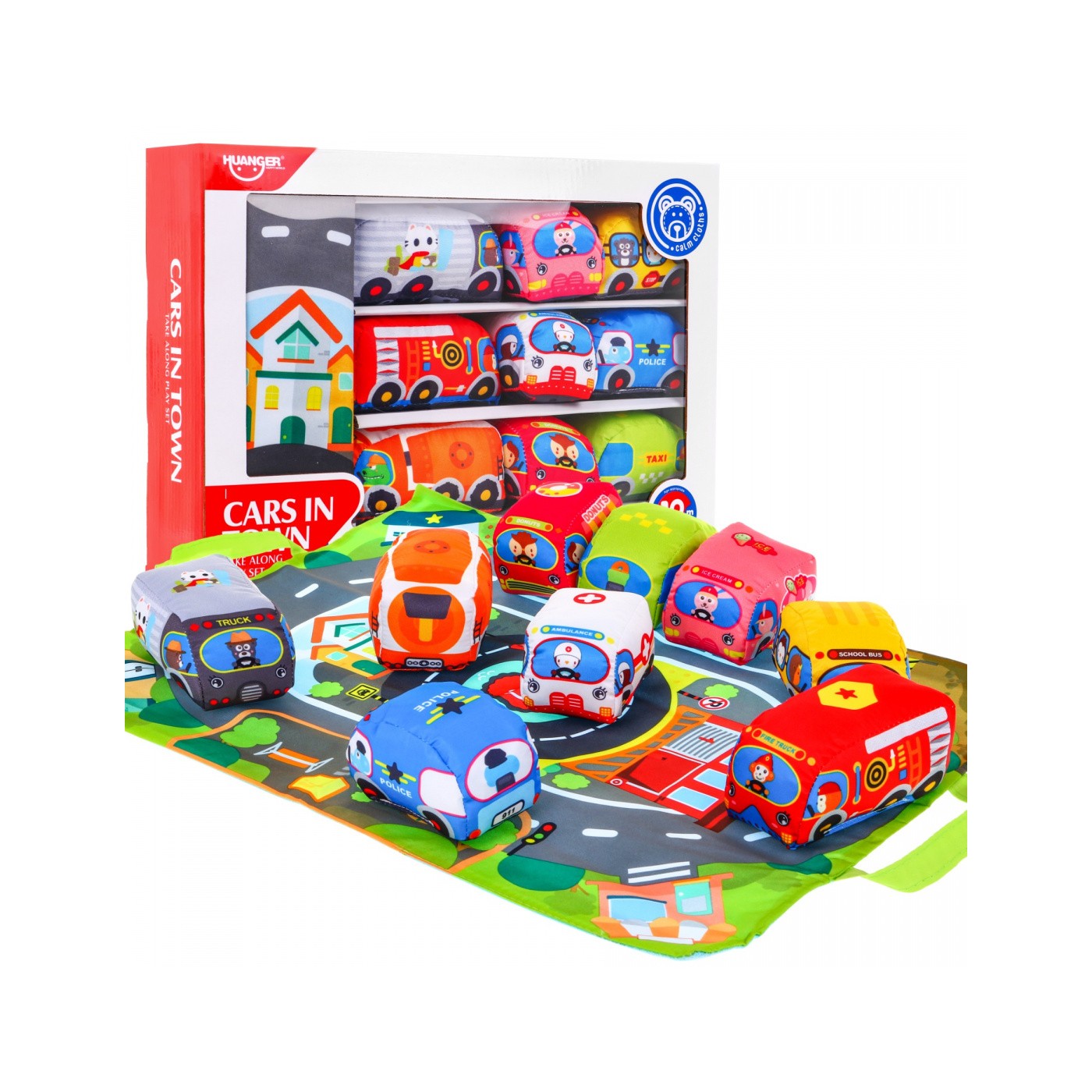 Sada Mäkkých Autíčok + Podložka