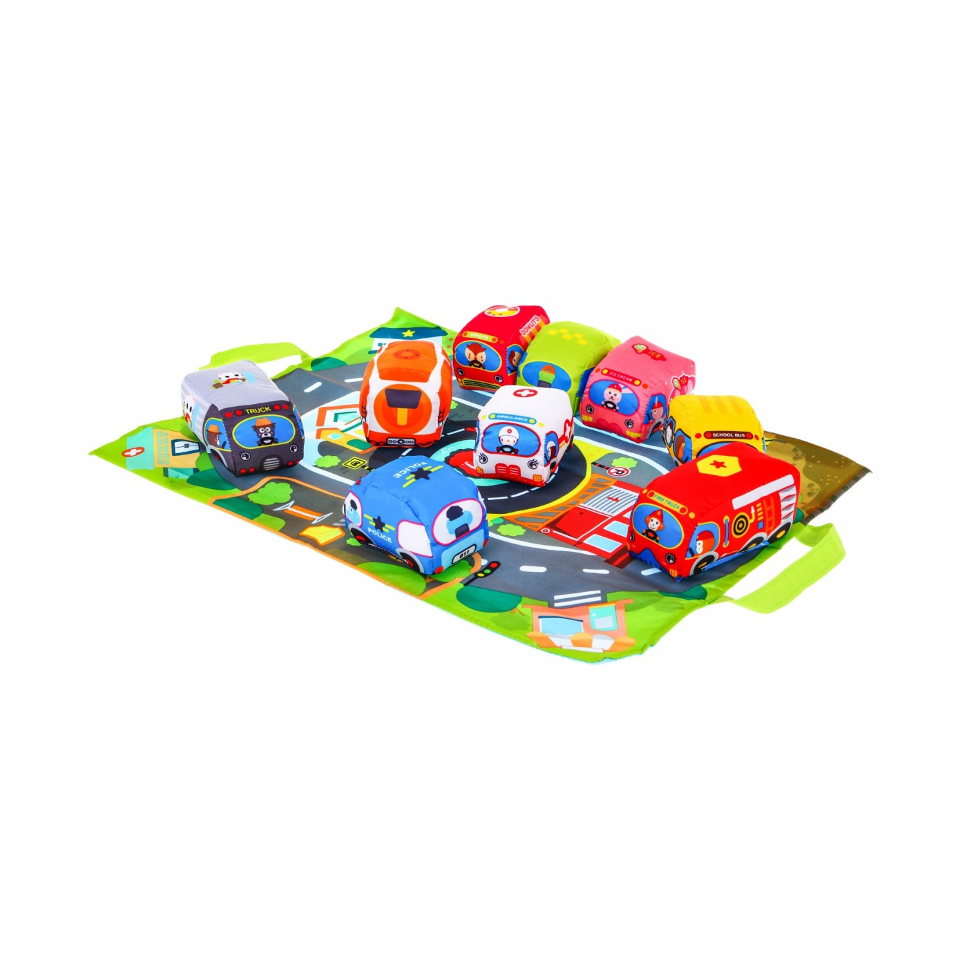 Sada Mäkkých Autíčok + Podložka