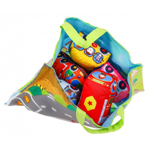 Sada Mäkkých Autíčok + Podložka