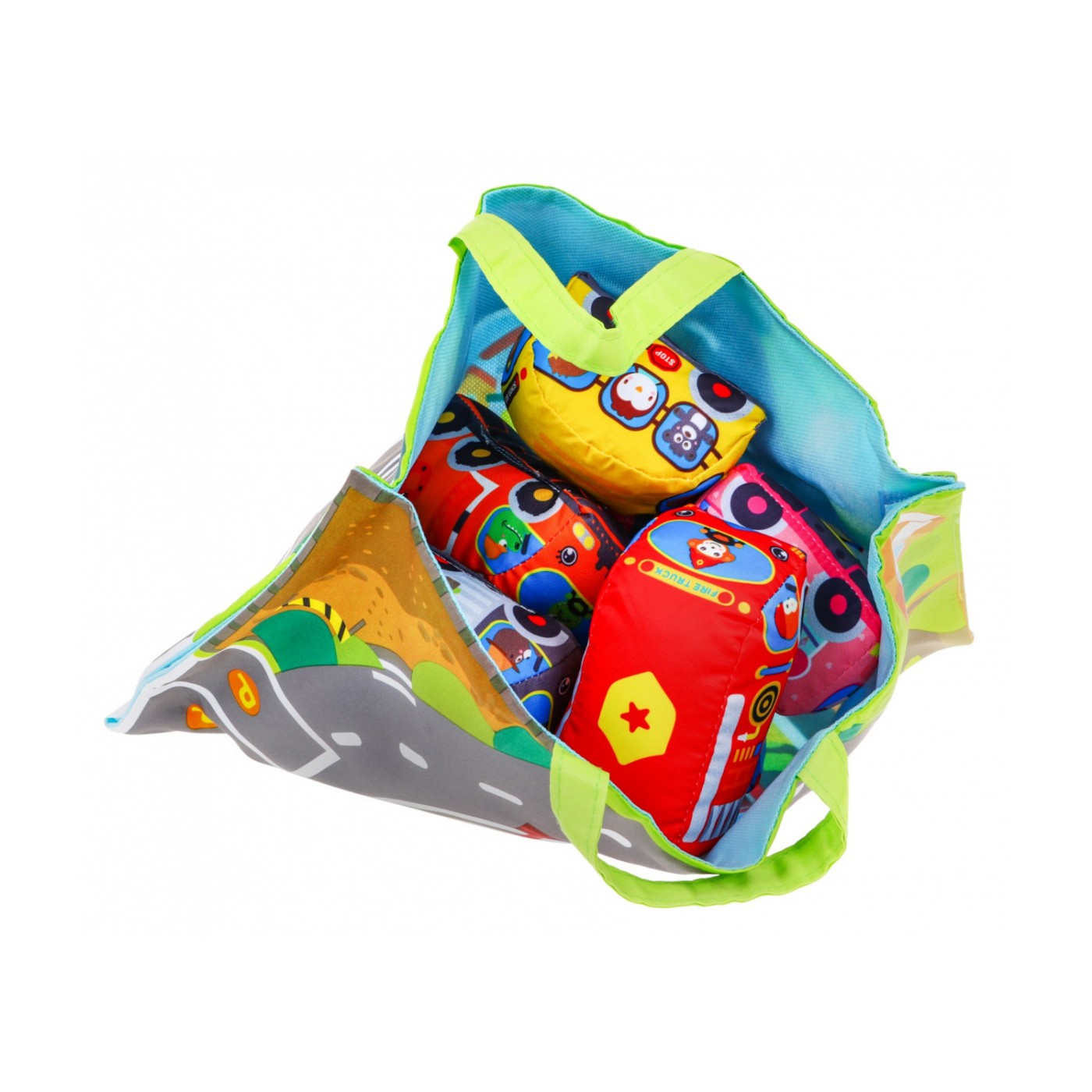 Sada Mäkkých Autíčok + Podložka