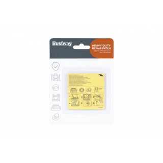 Sada 10 Opravných záplat na materiál PVC 6,5x6,5cm BESTWAY