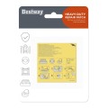 Sada 10 Opravných záplat na materiál PVC 6,5x6,5cm BESTWAY