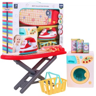 Sada Obrovská Práčka Doska Žehlička