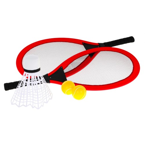 Sada na tenis pre deti 3+ Športová hračka + 2 Rakety + 2 Loptičky + Badminton