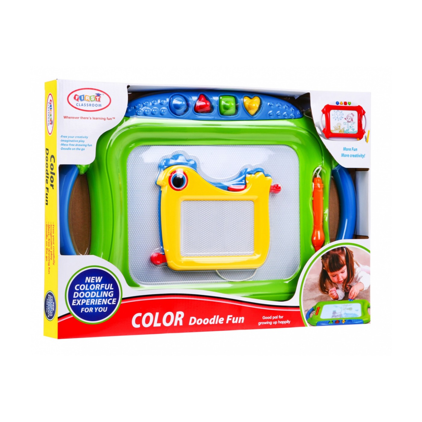 Sada 2 tabuliek na kreslenie pre deti 3+ Zmazateľné kresby + Kresliče + 4 Pečiatky