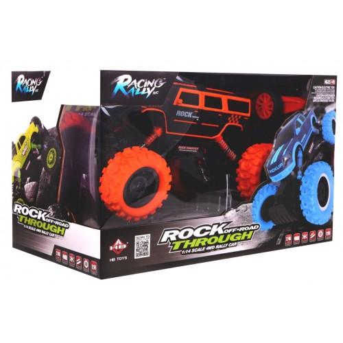 Autíčko Crawler Rock Through R C 2,4 Ghz Oranžové