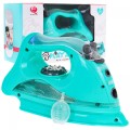 Modrá veľká Žehlička pre deti 3+ Efekty Zvuku Svetlá + Funkcia vodnej paryy