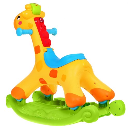 Žirafa Na Kolieskach - odrážadlo 2v1
