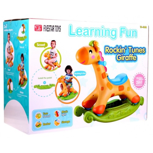 Žirafa Na Kolieskach - odrážadlo 2v1