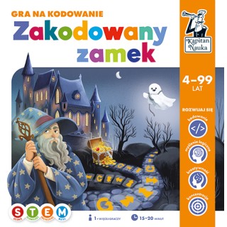 Edukačná hra "Zakódovaný zámok" pre deti 4-10 rokov + Učenie základov programovania + Stolová hra na spoluprácu