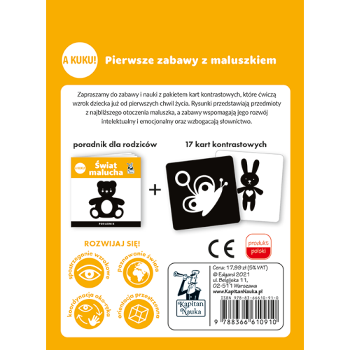 Karty Obrázkové "A kuk! Svet Bábätka"