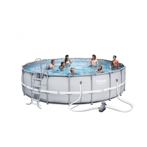 Bazén rámový 18FT 549x132 cm POWERSteel 6w1 BESTWAY