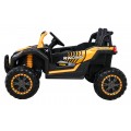 Buggy UTV 2000M Racing Auto na batériu Zlaté + MP3 Zvuky Svietidlá + Ovládač + Pomalý štart