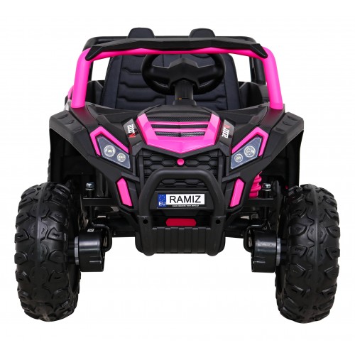 Buggy UTV 2000M Racing Auto na batériu Ružové + MP3 Zvuky Svietidlá + Ovládač + Pomalý štart