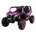 Buggy UTV 2000M Racing Auto na batériu Ružové + MP3 Zvuky Svietidlá + Ovládač + Pomalý štart