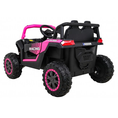 Buggy UTV 2000M Racing Auto na batériu Ružové + MP3 Zvuky Svietidlá + Ovládač + Pomalý štart