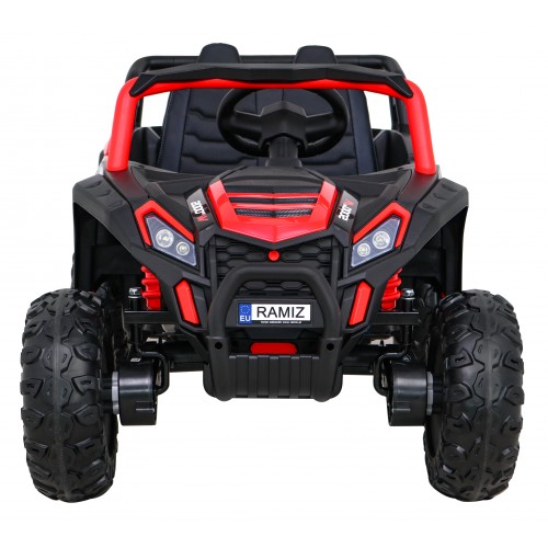 Buggy UTV 2000M Racing Auto na batériu Červené + MP3 Zvuky Svietidlá + Ovládač + Pomalý štart